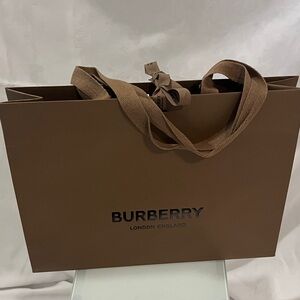 Burberry Chocolate Brown Tote Bag